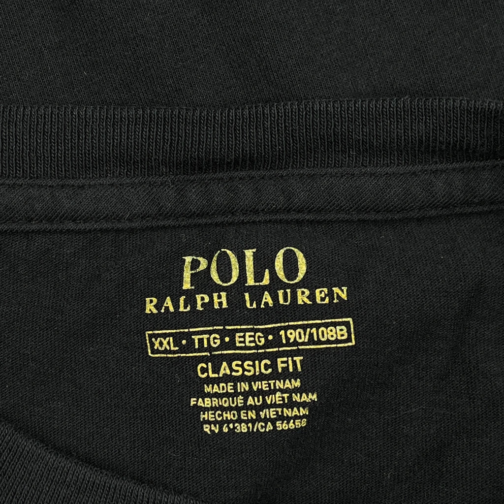 Polo By Ralph Lauren T-Shirt - 2XL Black Cotton - Image 3