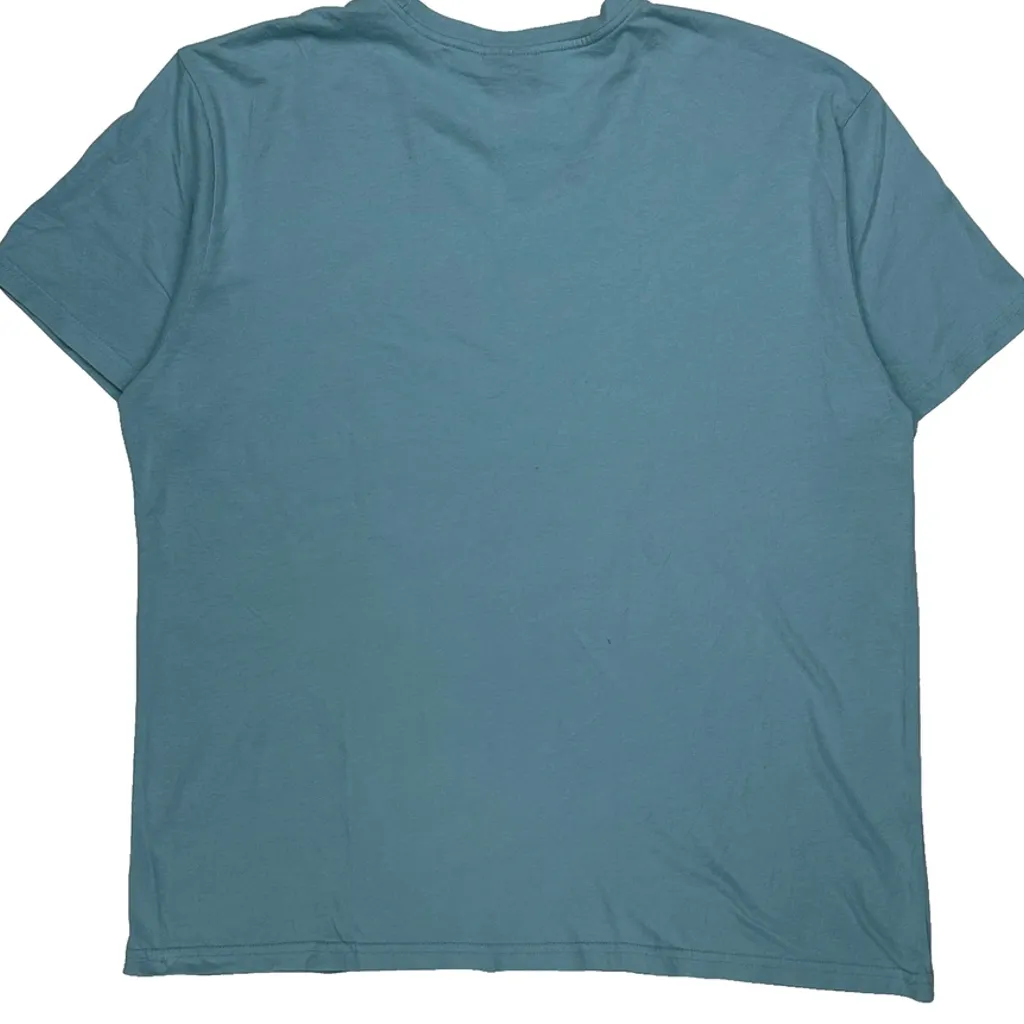 Polo By Ralph Lauren Graphic T-Shirt - Large Blue Cotton - Image 7
