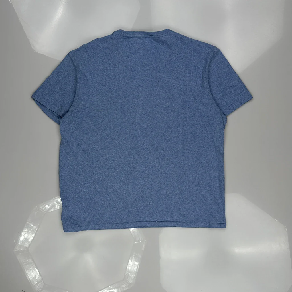 Polo By Ralph Lauren T-Shirt - Large Blue Cotton - Image 3