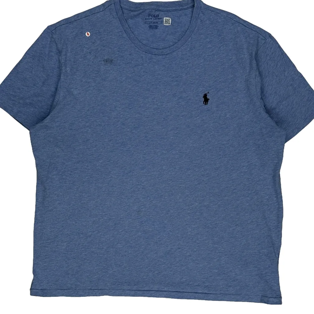 Polo By Ralph Lauren T-Shirt - Large Blue Cotton - Image 6