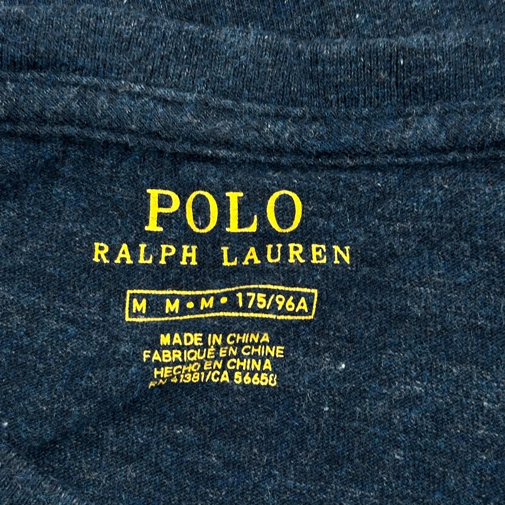 Polo By Ralph Lauren T-Shirt - Medium Blue Cotton - Image 3