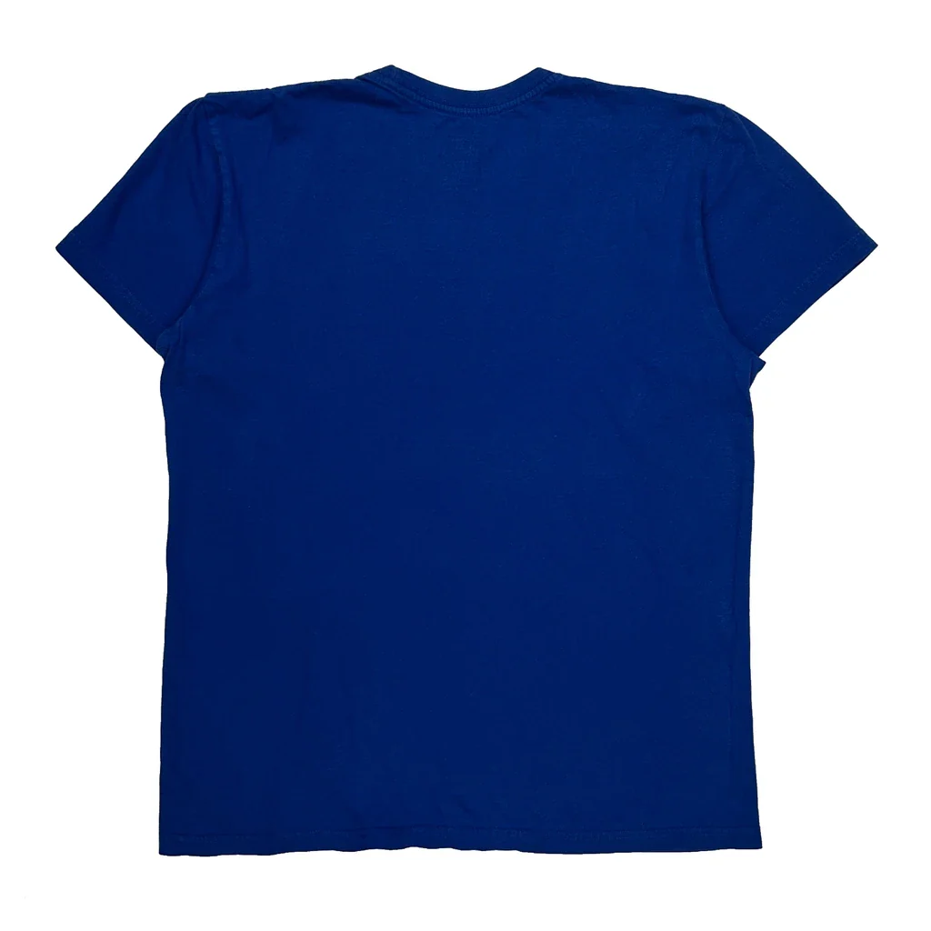 Polo By Ralph Lauren T-Shirt - Medium Blue Cotton - Image 2