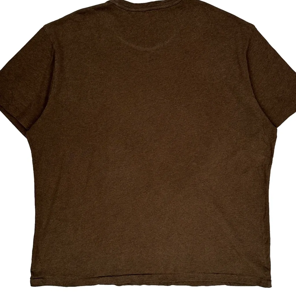 Polo By Ralph Lauren Tall T-Shirt - XL Brown Cotton - Image 7