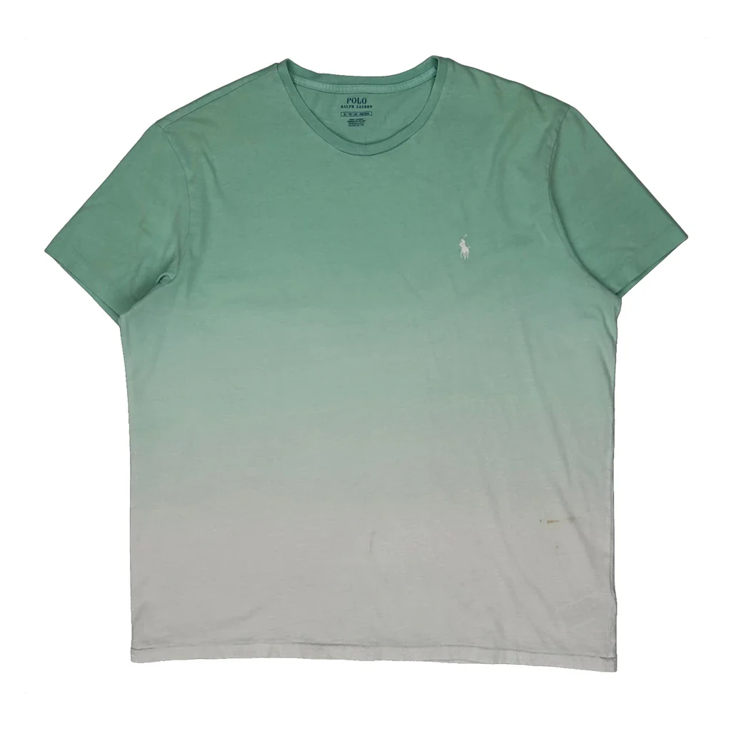Polo By Ralph Lauren T-Shirt - XL Green Cotton