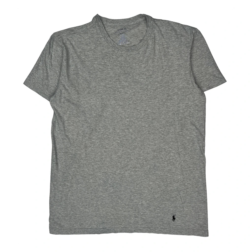 Polo By Ralph Lauren T-Shirt - Medium Grey Cotton