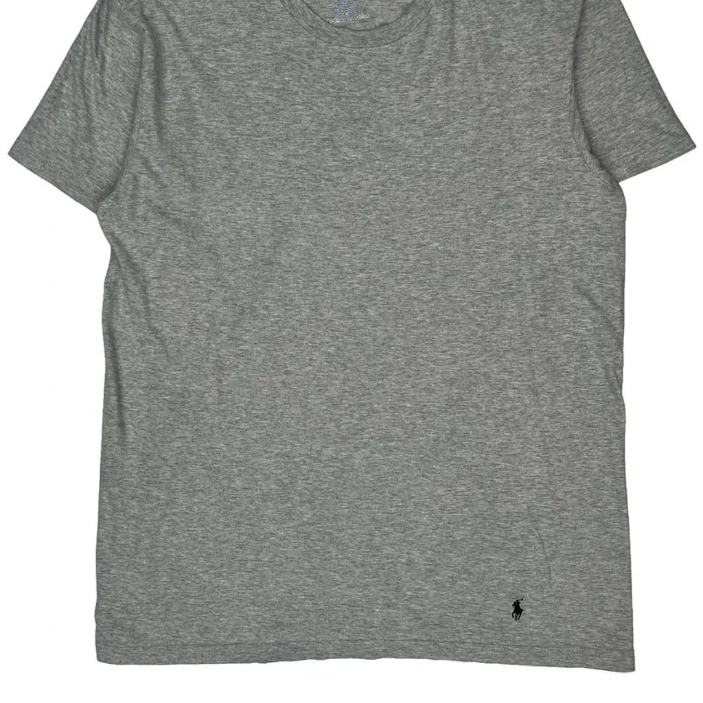Polo By Ralph Lauren T-Shirt - Medium Grey Cotton - Image 4