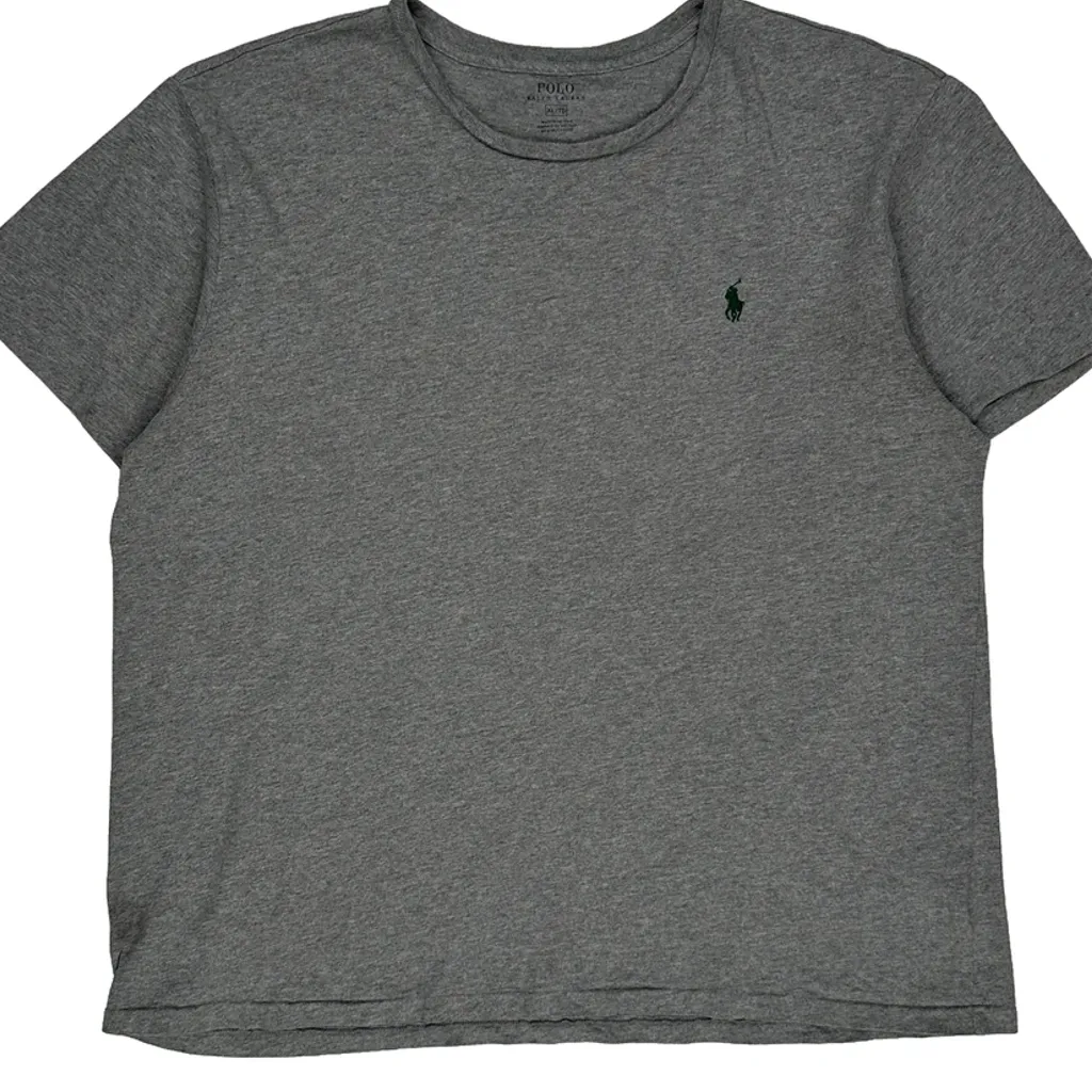 Polo By Ralph Lauren T-Shirt - XL Grey Cotton - Image 4