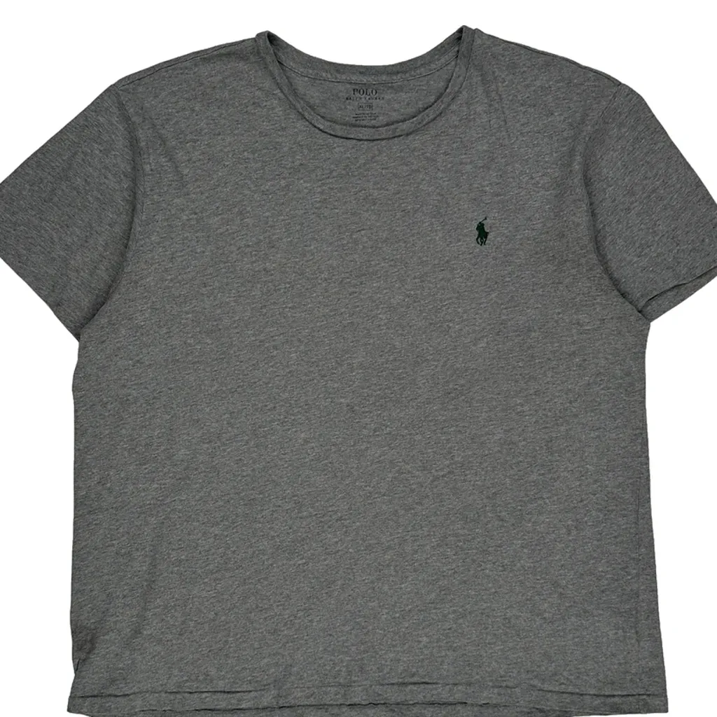 Polo By Ralph Lauren T-Shirt - XL Grey Cotton - Image 5