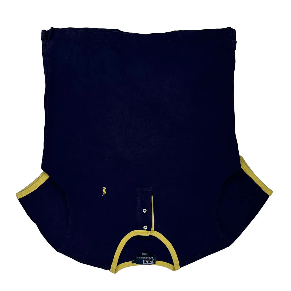 Polo By Ralph Lauren T-Shirt - Large Navy Cotton