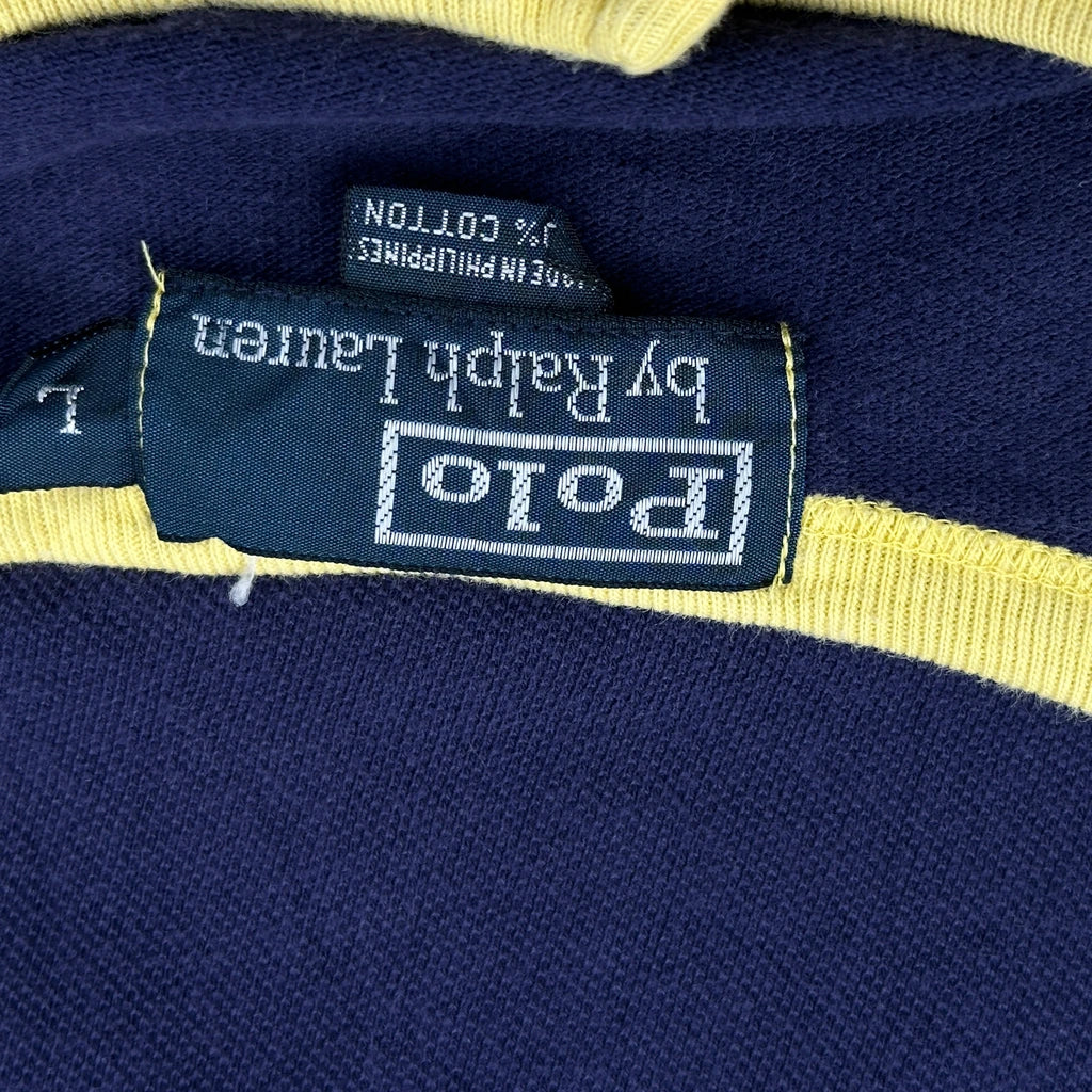 Polo By Ralph Lauren T-Shirt - Large Navy Cotton - Image 3