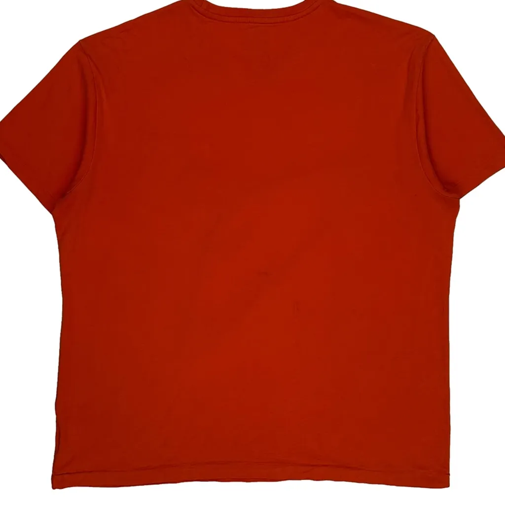 Polo By Ralph Lauren T-Shirt - Large Orange Cotton - Image 7