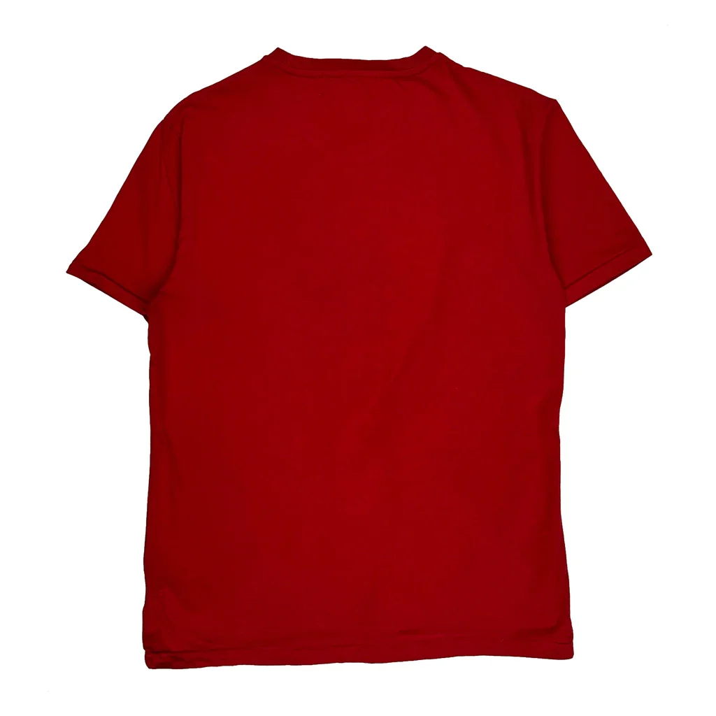 Polo By Ralph Lauren Slim Fit T-Shirt - Medium Red Cotton - Image 2