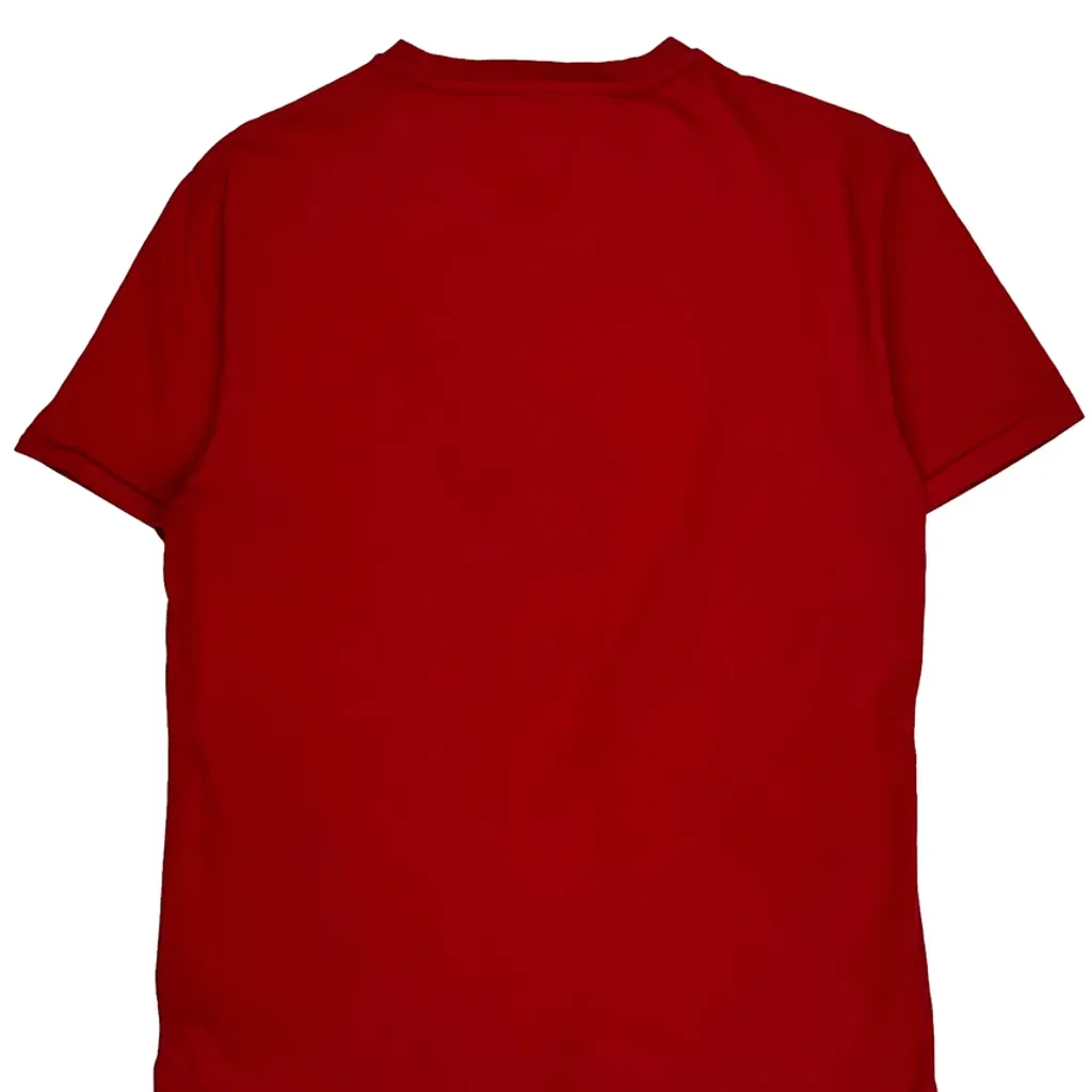 Polo By Ralph Lauren Slim Fit T-Shirt - Medium Red Cotton - Image 6
