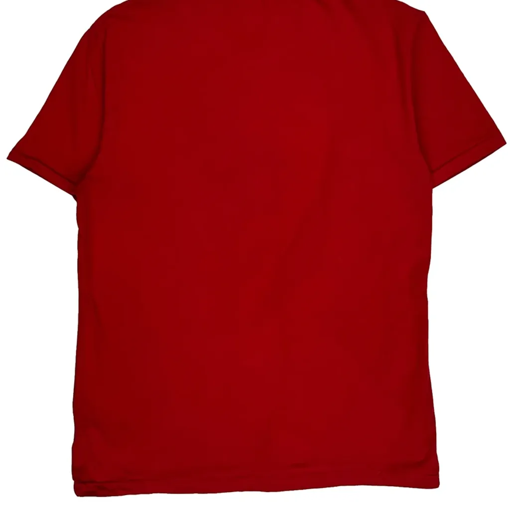 Polo By Ralph Lauren Slim Fit T-Shirt - Medium Red Cotton - Image 7