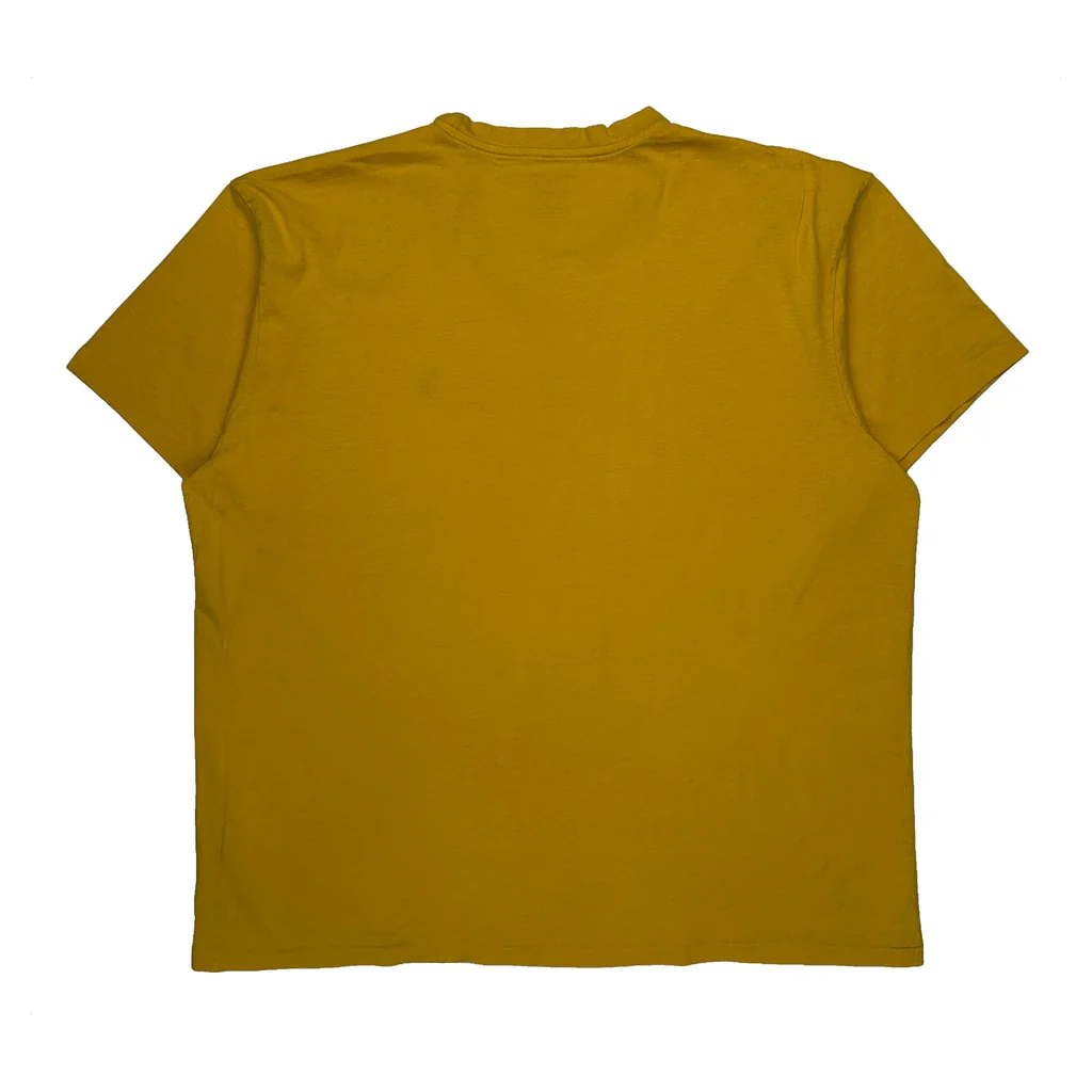 Polo By Ralph Lauren T-Shirt - Large Yellow Cotton - Image 2