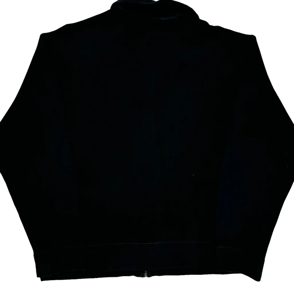 Polo By Ralph Lauren Track Jacket - Large Black Cotton - Image 8