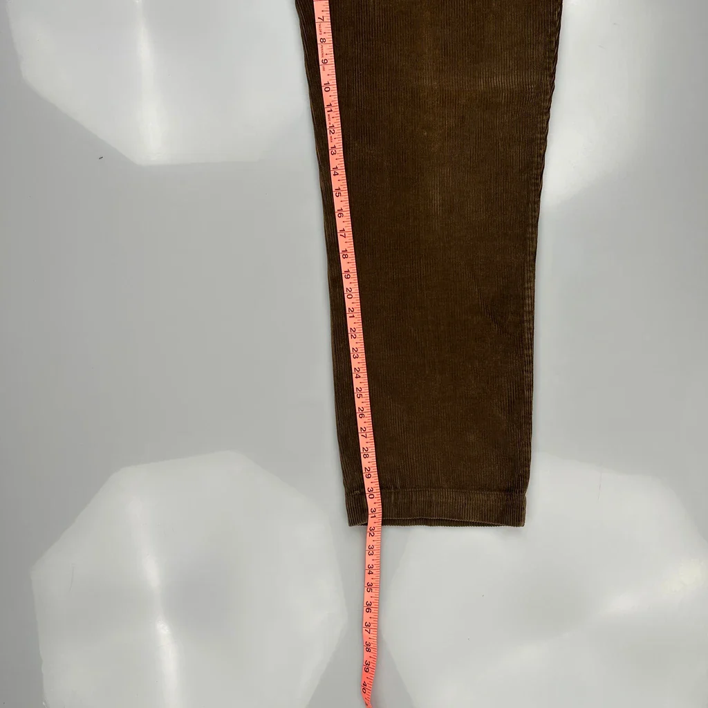 Polo By Ralph Lauren Trousers - 32W 31L Brown Corduroy - Image 5