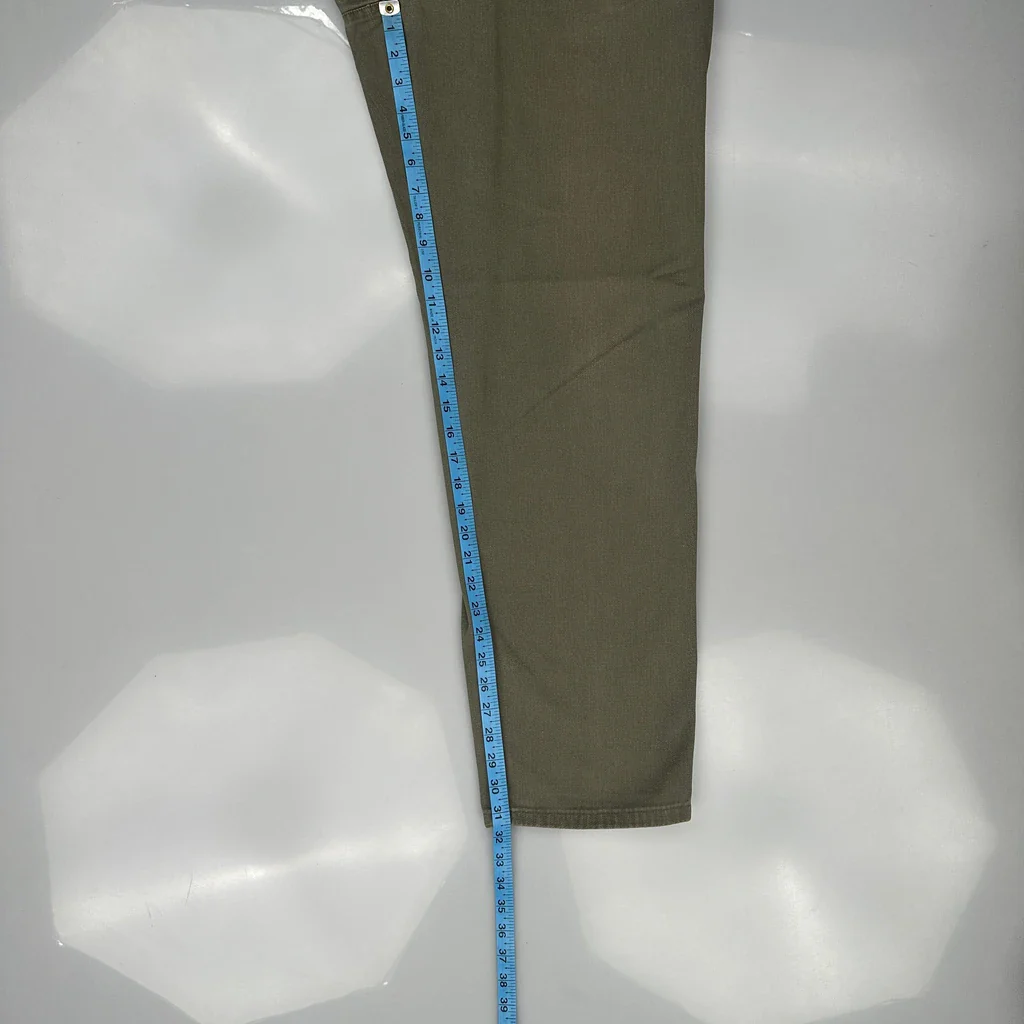 Polo By Ralph Lauren Trousers - 32W 31L Green Cotton - Image 5