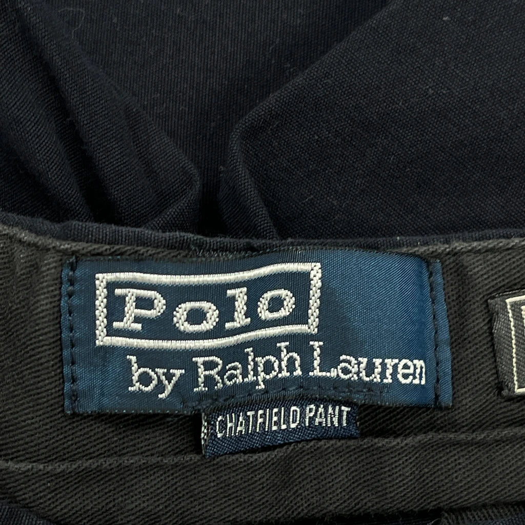 Polo By Ralph Lauren Trousers - 36W 31L Navy Cotton - Image 6