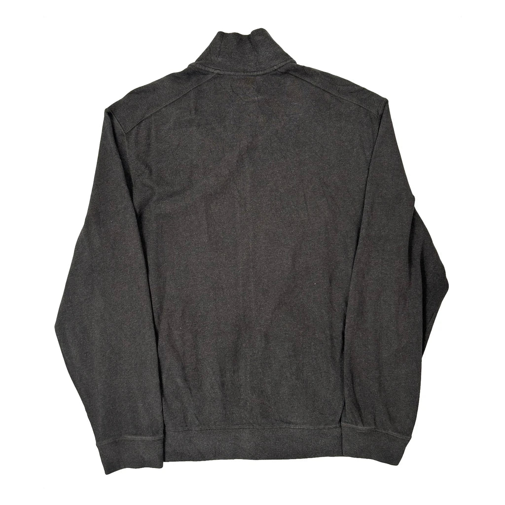 Polo By Ralph Lauren Zip Up - XL Black Cotton - Image 2