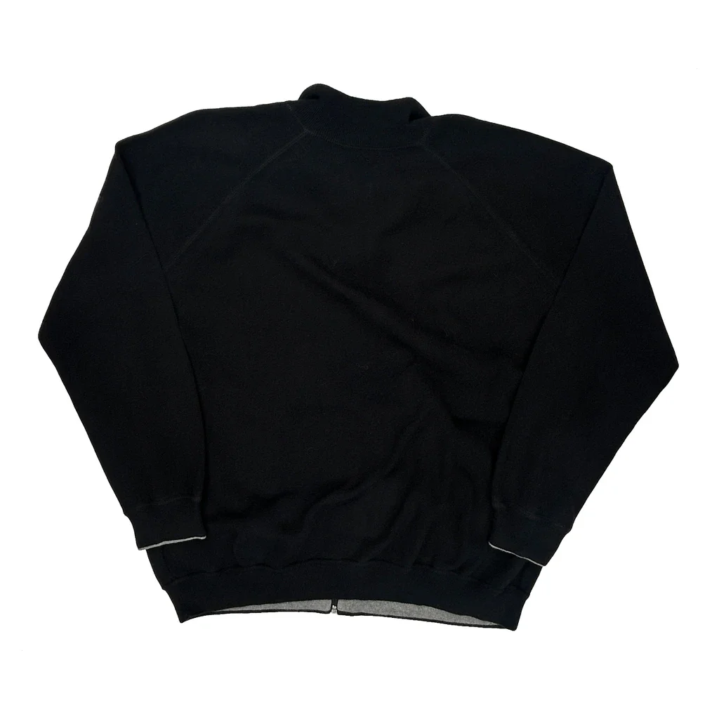 Polo By Ralph Lauren Zip Up - 2XL Black Cotton - Image 2