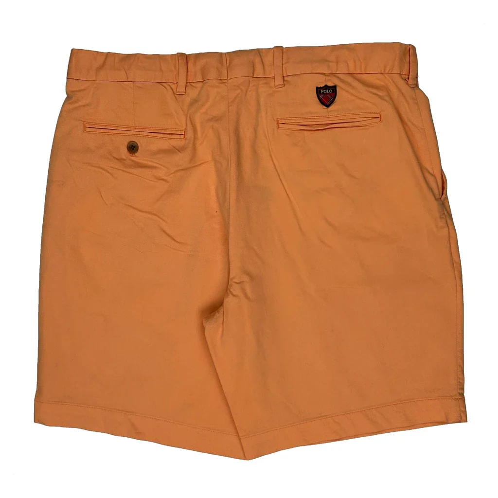 Polo Golf Ralph Lauren Chino Shorts - 36W 8L Orange Cotton - Image 2