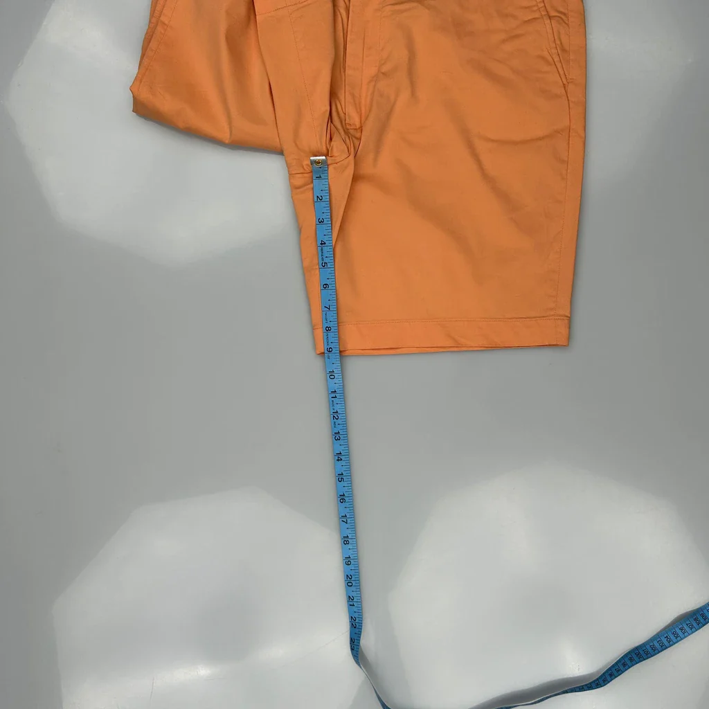 Polo Golf Ralph Lauren Chino Shorts - 36W 8L Orange Cotton - Image 6