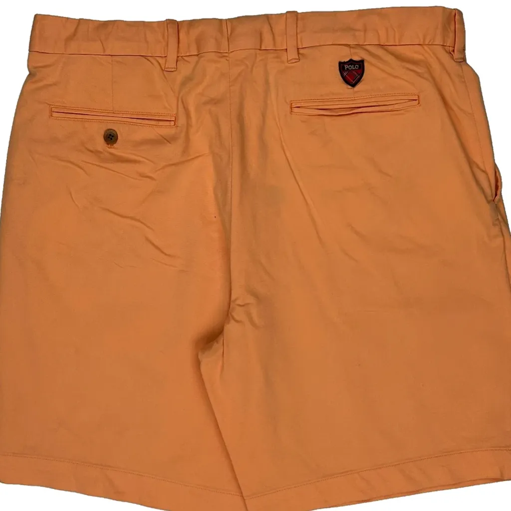 Polo Golf Ralph Lauren Chino Shorts - 36W 8L Orange Cotton - Image 9
