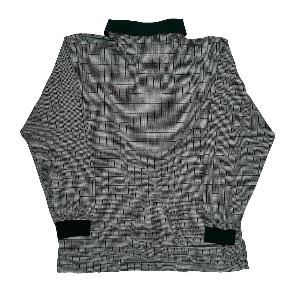 Polo Golf Ralph Lauren Checked Polo Shirt - 2XL Grey Cotton - Image 2