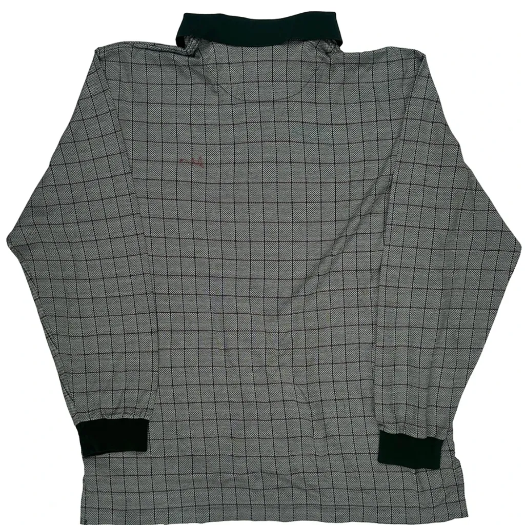 Polo Golf Ralph Lauren Checked Polo Shirt - 2XL Grey Cotton - Image 7