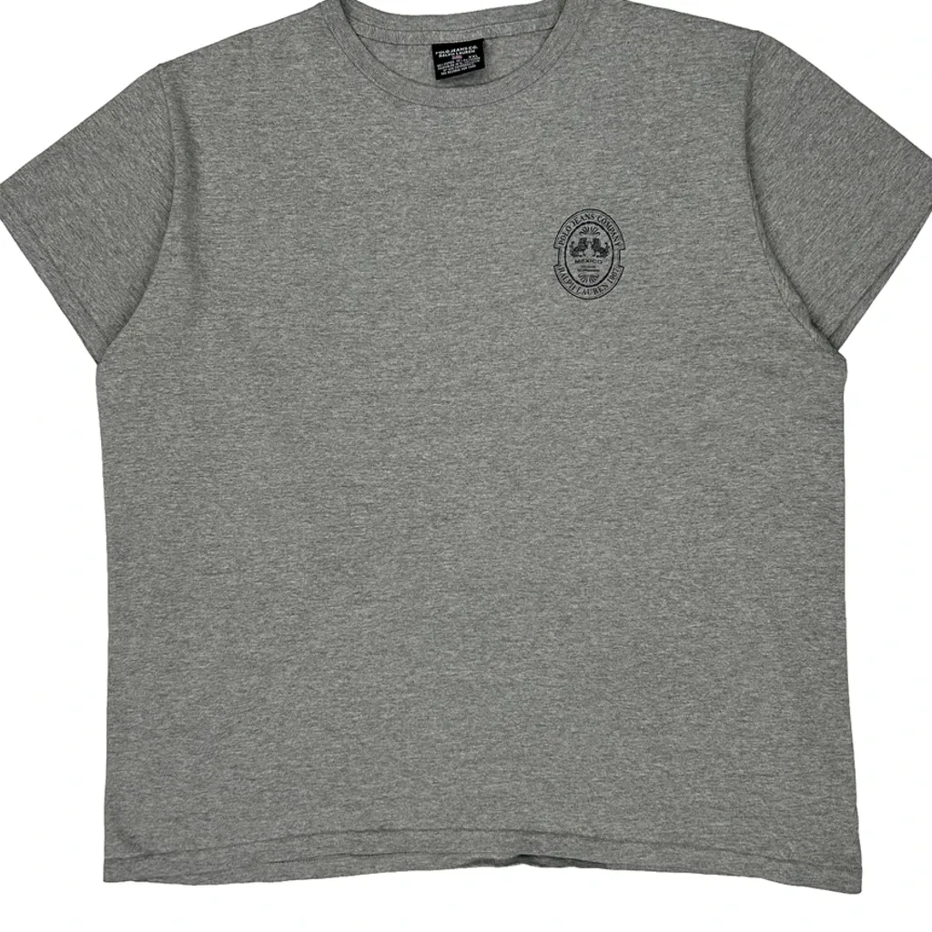Polo Jeans Company Ralph Lauren Graphic T-Shirt - 2XL Grey Cotton - Image 6