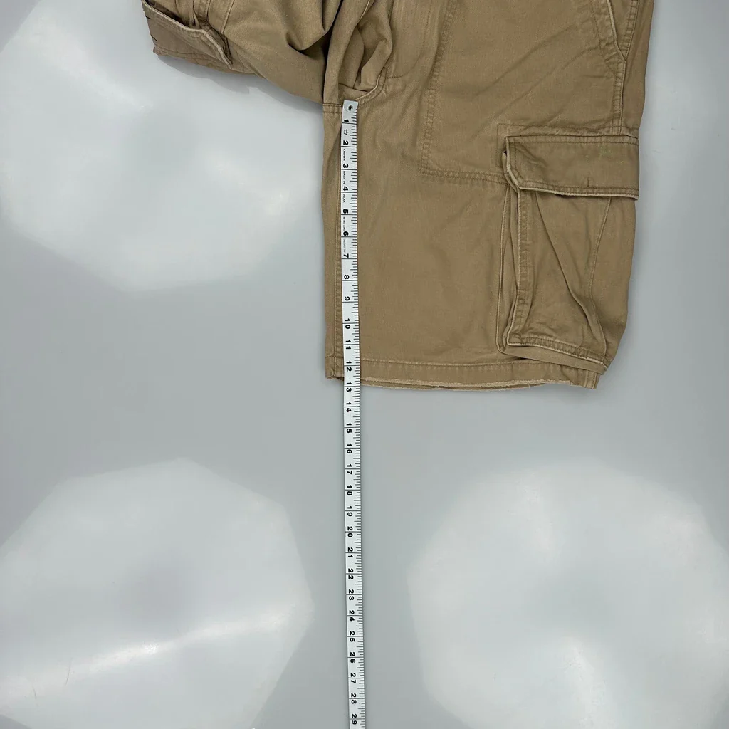 Polo Jeans Ralph Lauren Cargo Shorts - 40W 11L Beige Cotton - Image 5