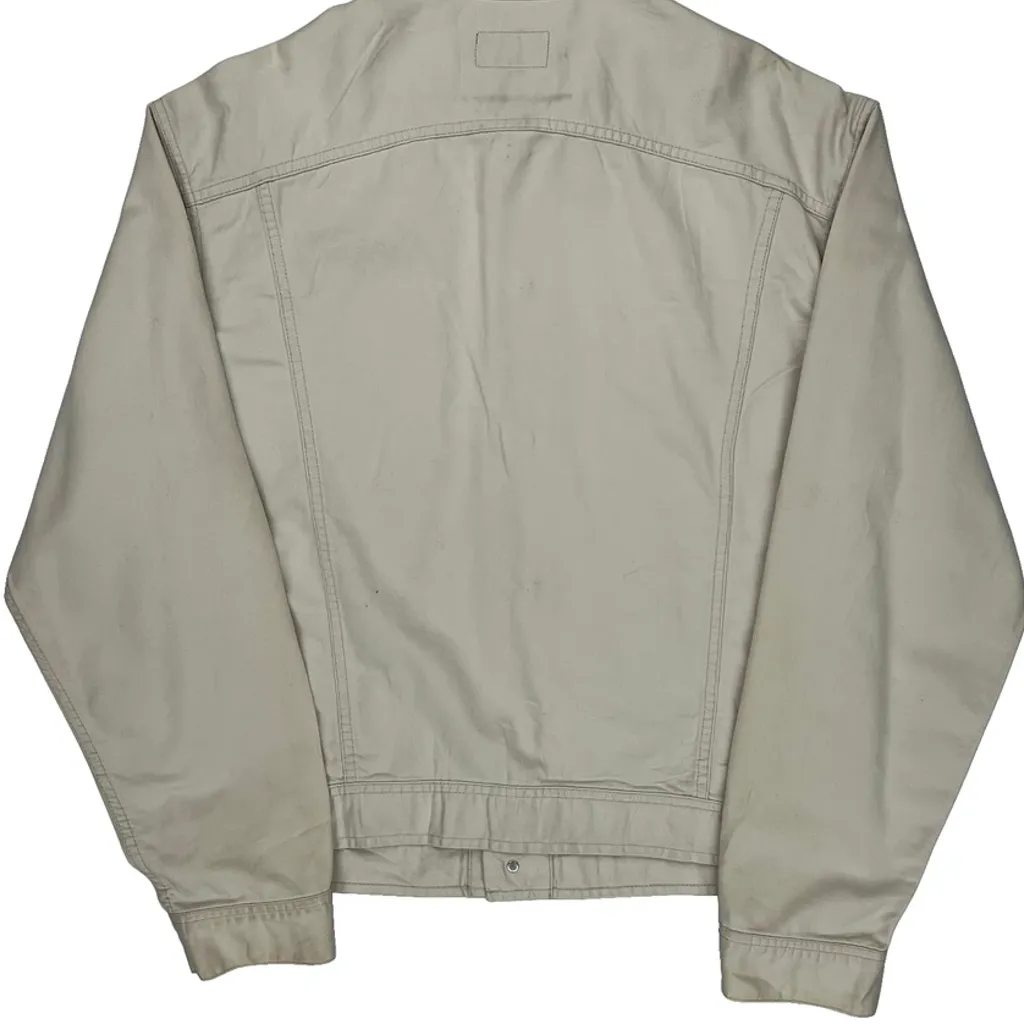 Polo Jeans Ralph Lauren Denim Jacket - Large Beige Cotton - Image 6