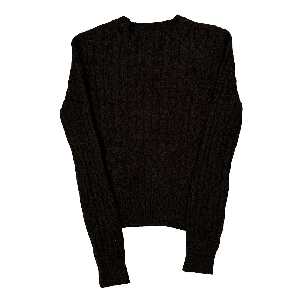 Polo Jeans Ralph Lauren Jumper - Large Brown Cotton Blend - Image 2