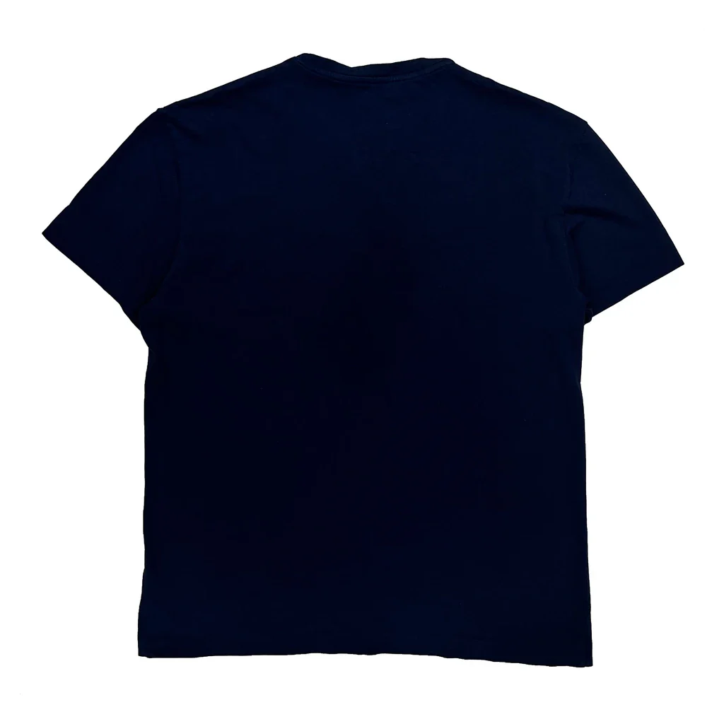 Polo Player Graphic Polo By Ralph Lauren Graphic T-Shirt - Small Navy Cotton - Image 2