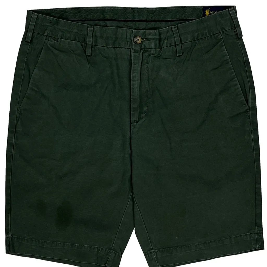 Polo Sport Chino Shorts - 32W 10L Green Cotton - Image 10