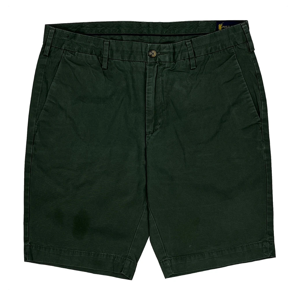 Polo Sport Chino Shorts - 32W 10L Green Cotton - Image 2