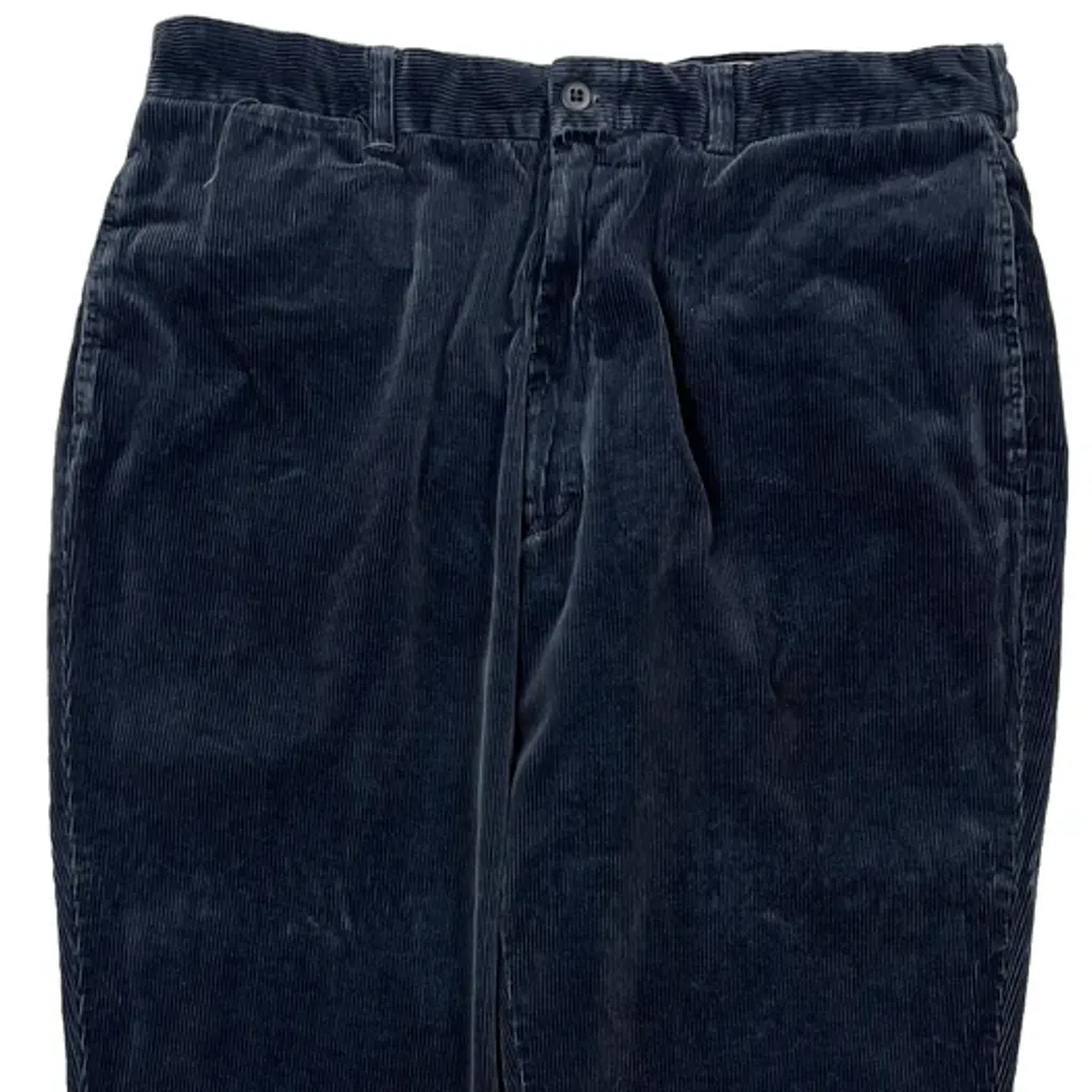 Polo Sport Cord Trousers - 36″ Waist Blue Cotton - Image 10