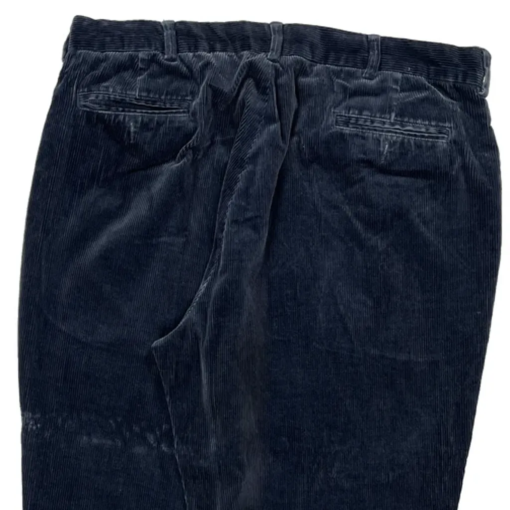 Polo Sport Cord Trousers - 36″ Waist Blue Cotton - Image 8