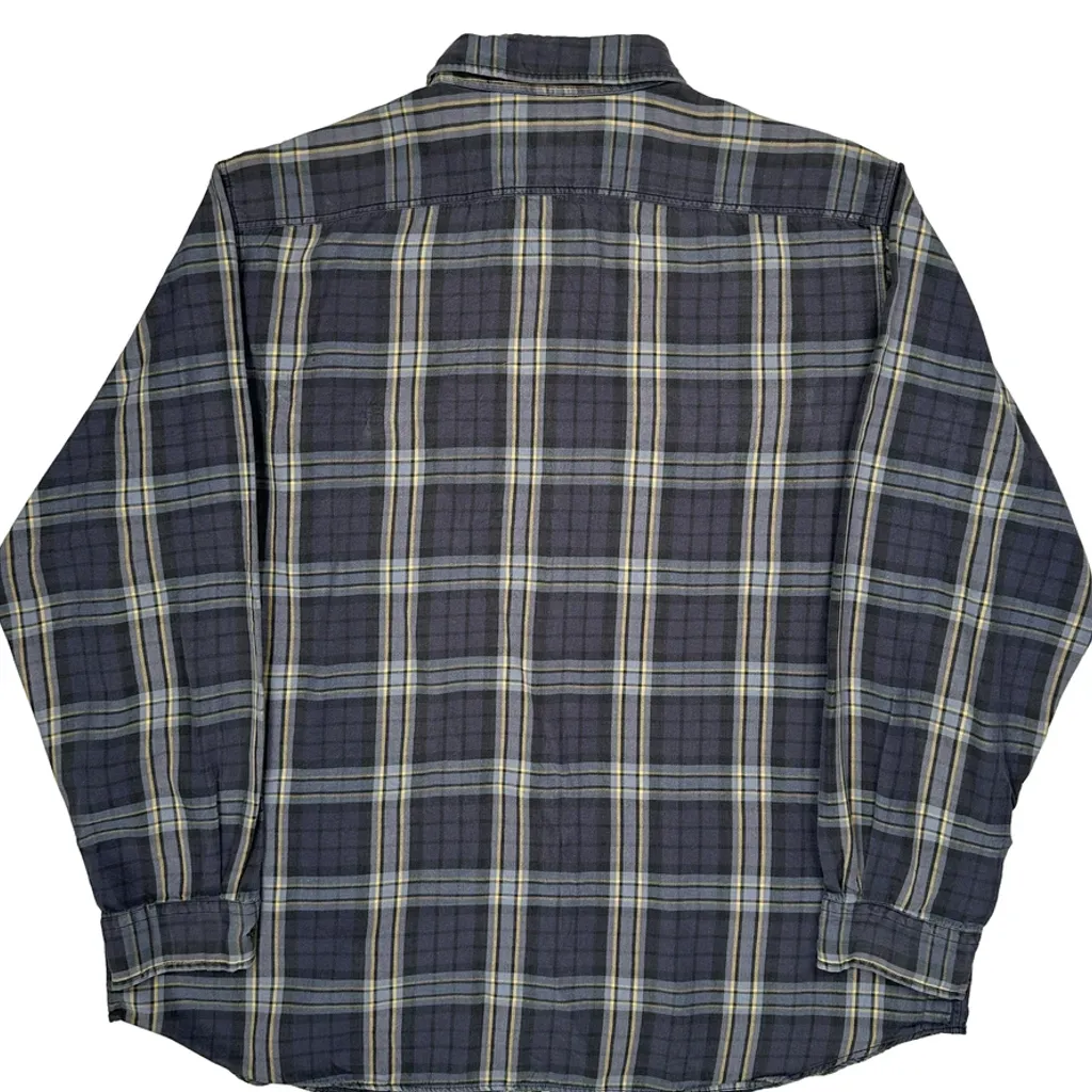 Polo Sport Checked Flannel Shirt - XL Grey Cotton - Image 6