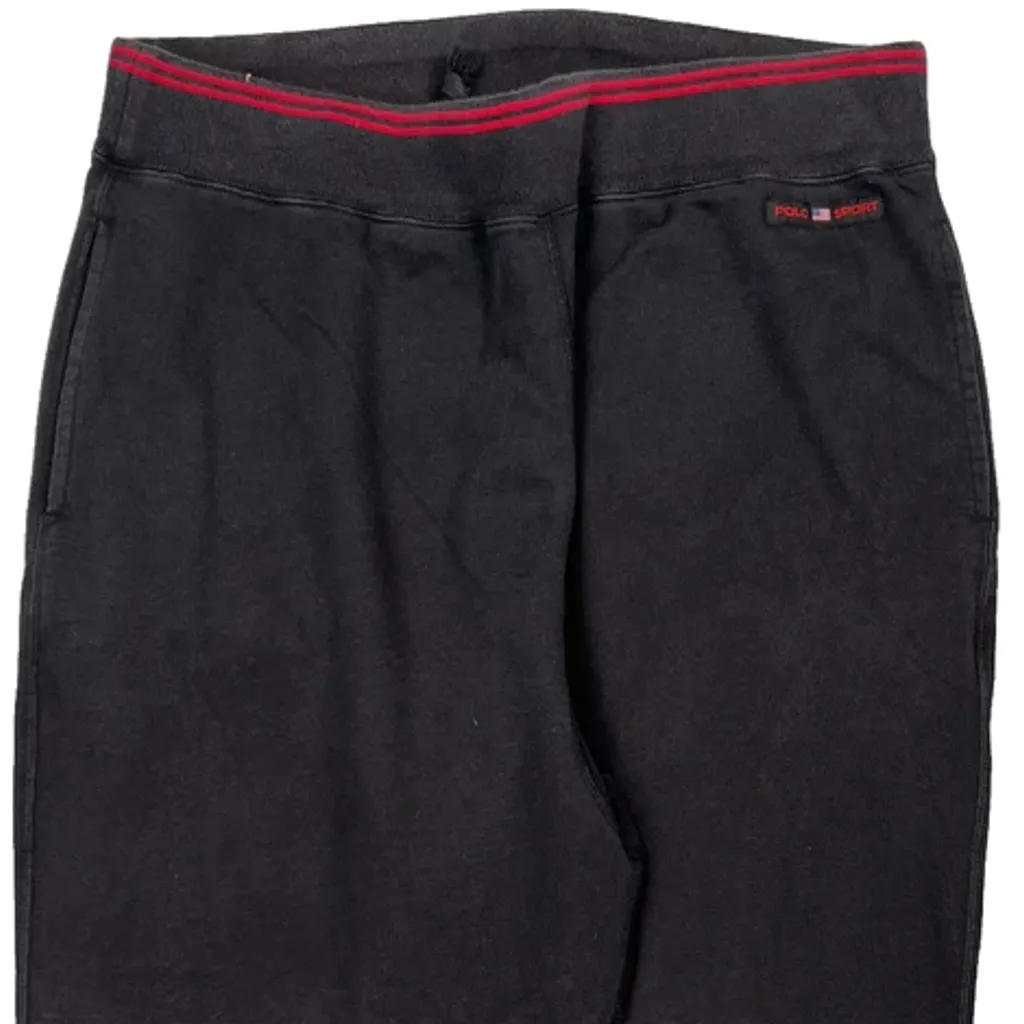 Polo Sport Joggers - Medium Black Cotton - Image 5