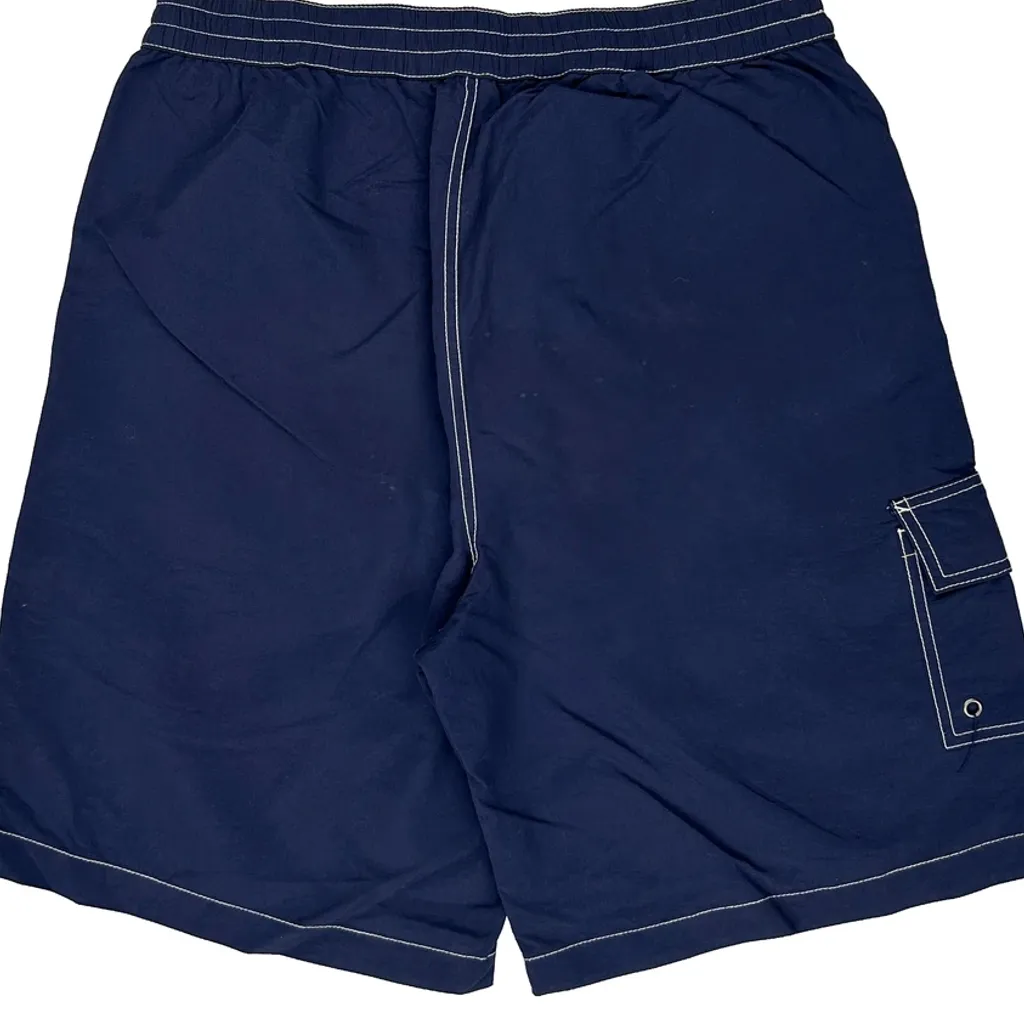 Polo Sport Polo By Ralph Lauren Contrast Stitch Sport Shorts - 30W 8L Navy Nylon - Image 8