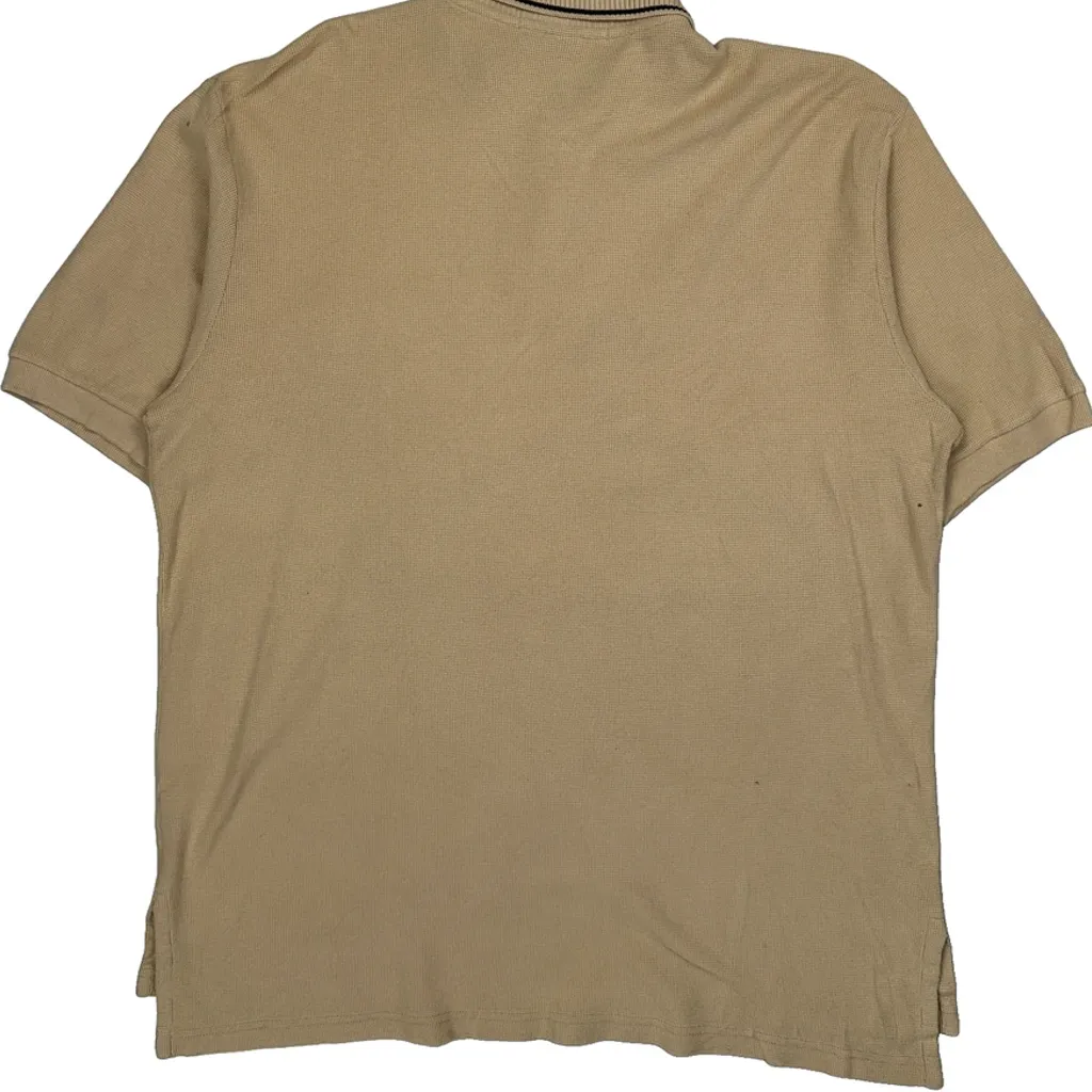 Polo Sport Knitted Polo Shirt - XL Beige Cotton - Image 7