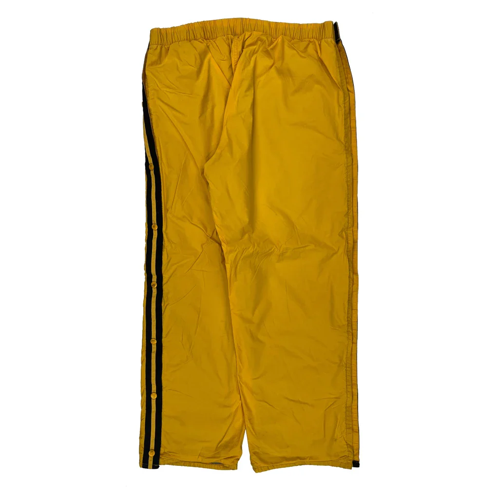 Polo Sport Wide Leg Track Pants - Large Yellow Cotton - Image 2
