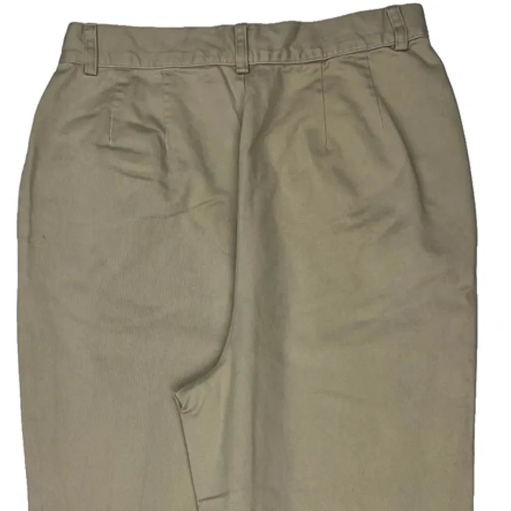 Polo Sport Pleated Trousers - 28W UK 10 Beige Cotton - Image 7