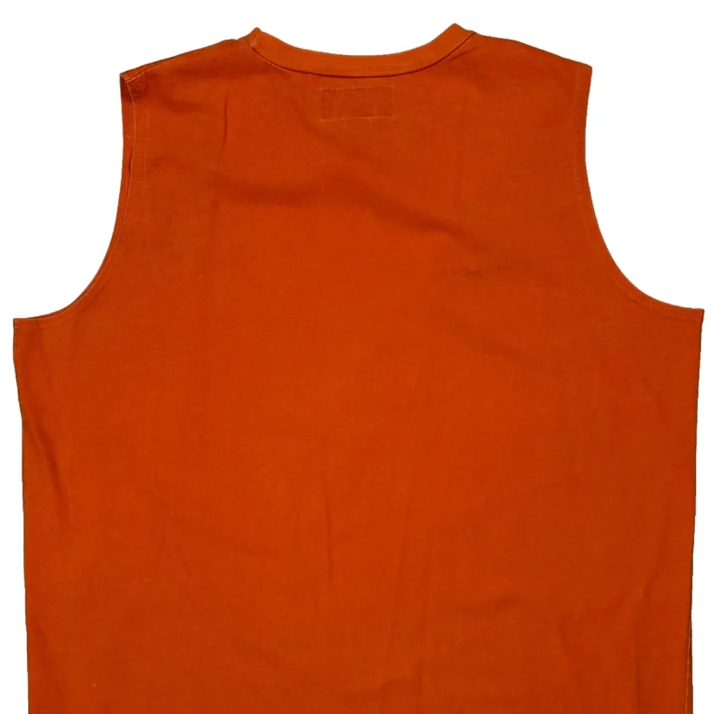 Polo Sport Vest - XL Orange Cotton - Image 6