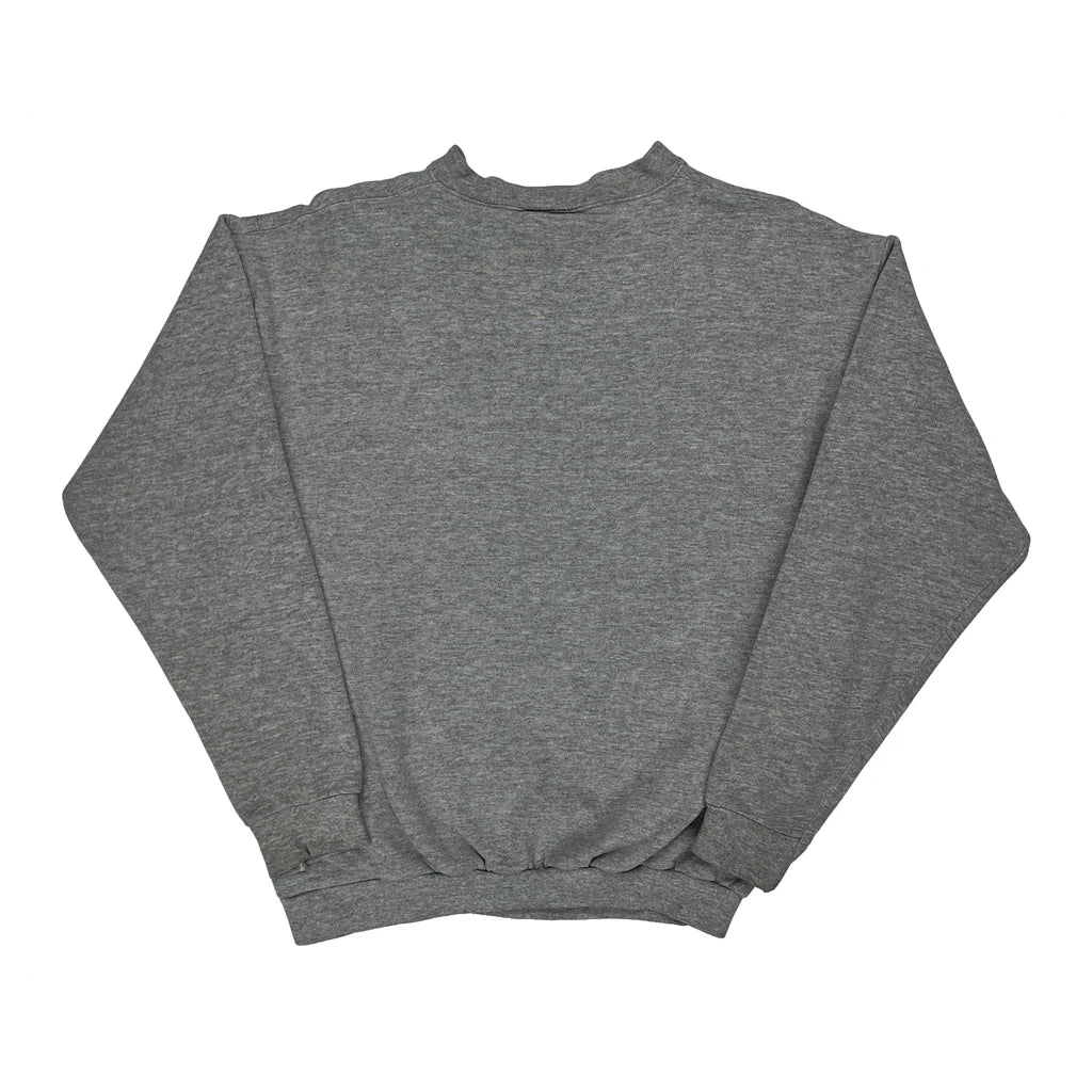 Pooh Disney Cartoon Sweatshirt - Medium Grey Cotton - Image 2
