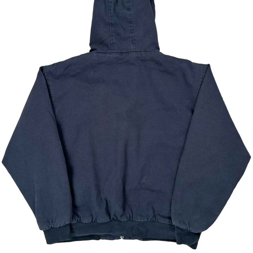 Port Authority Workwear Jacket - Large Blue Cotton Blend - Image 6
