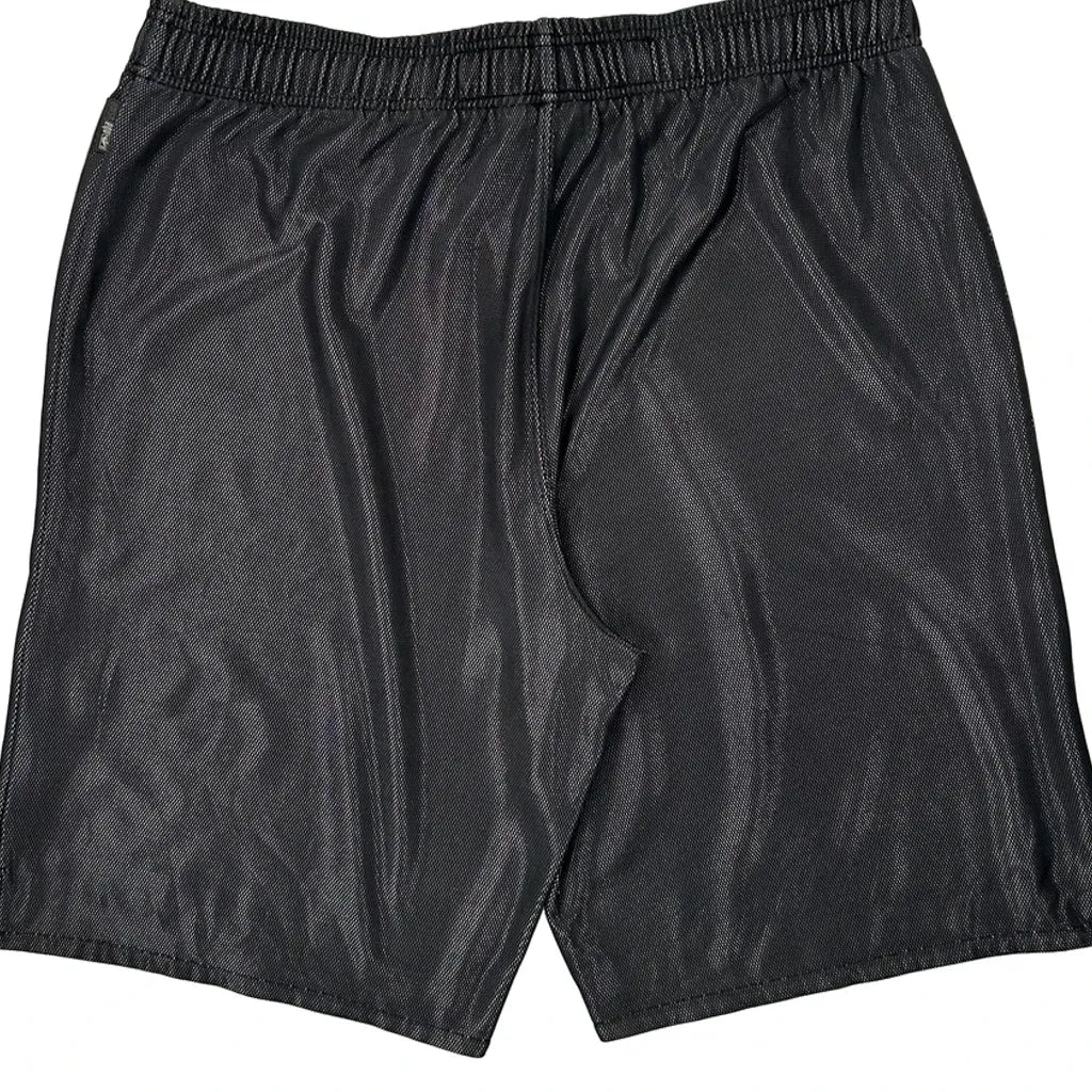 Portland Trail Blazers Adidas Graphic Sport Shorts - Medium Black Polyester - Image 7