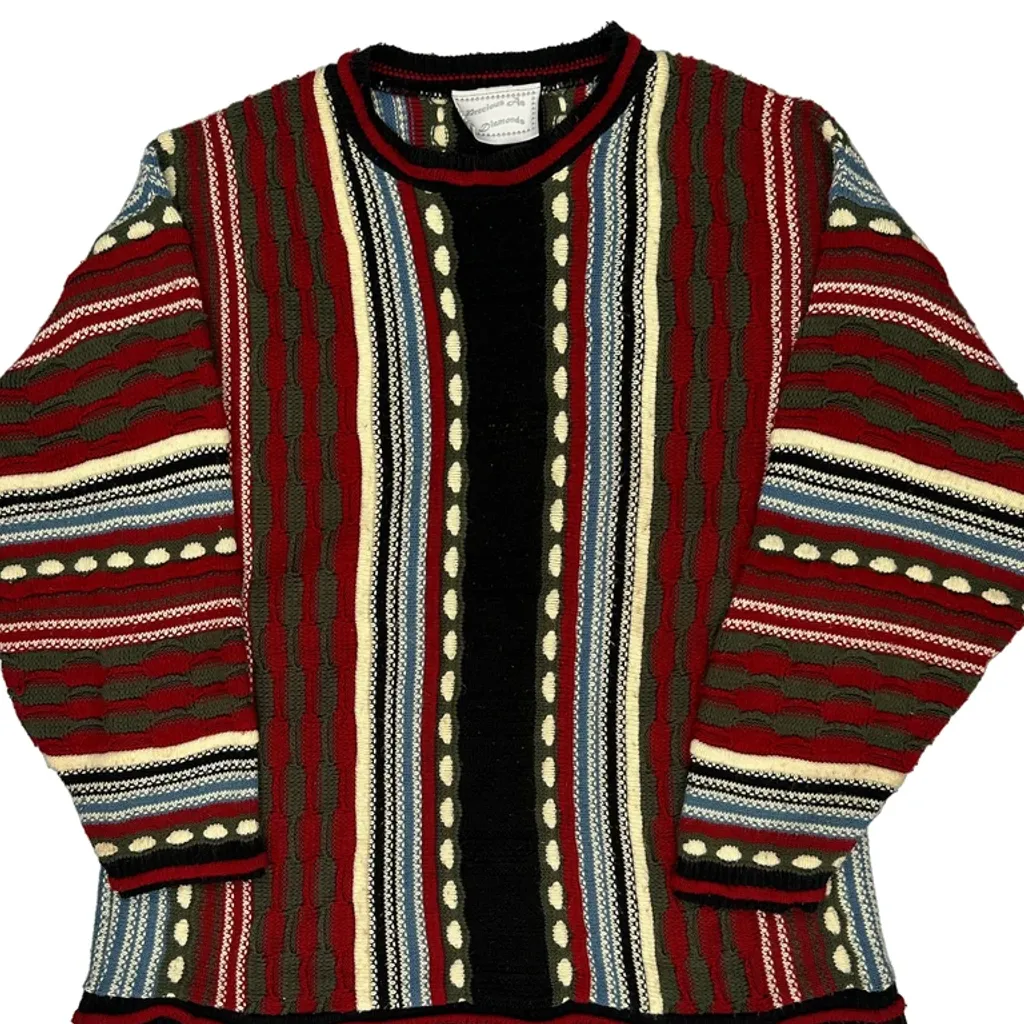 Precious As Diamonds Oversized Jumper - XL Multicoloured Cotton - Image 4